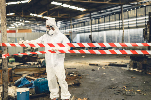 Professional Unattended Death Cleanup technician working in Oakland, PA